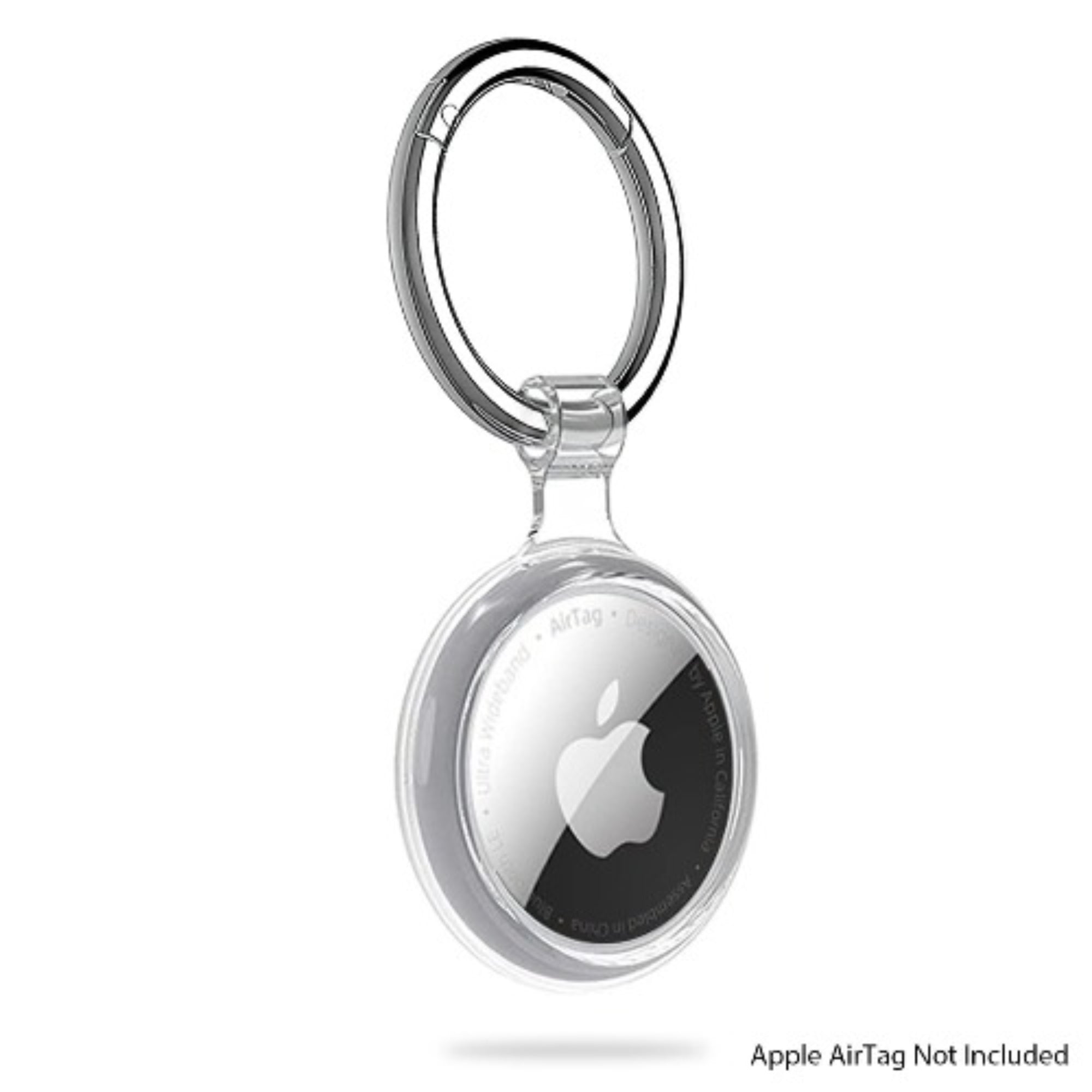 SAHARA- Hybrid Flex Case for Apple AirTag - Clear