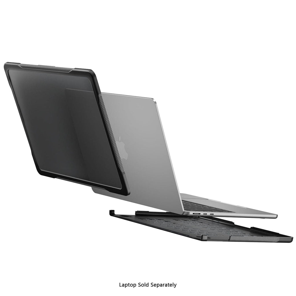 SAHARA -  Raider Series Case for MacBook Air 15" (2024) - Black/Clear