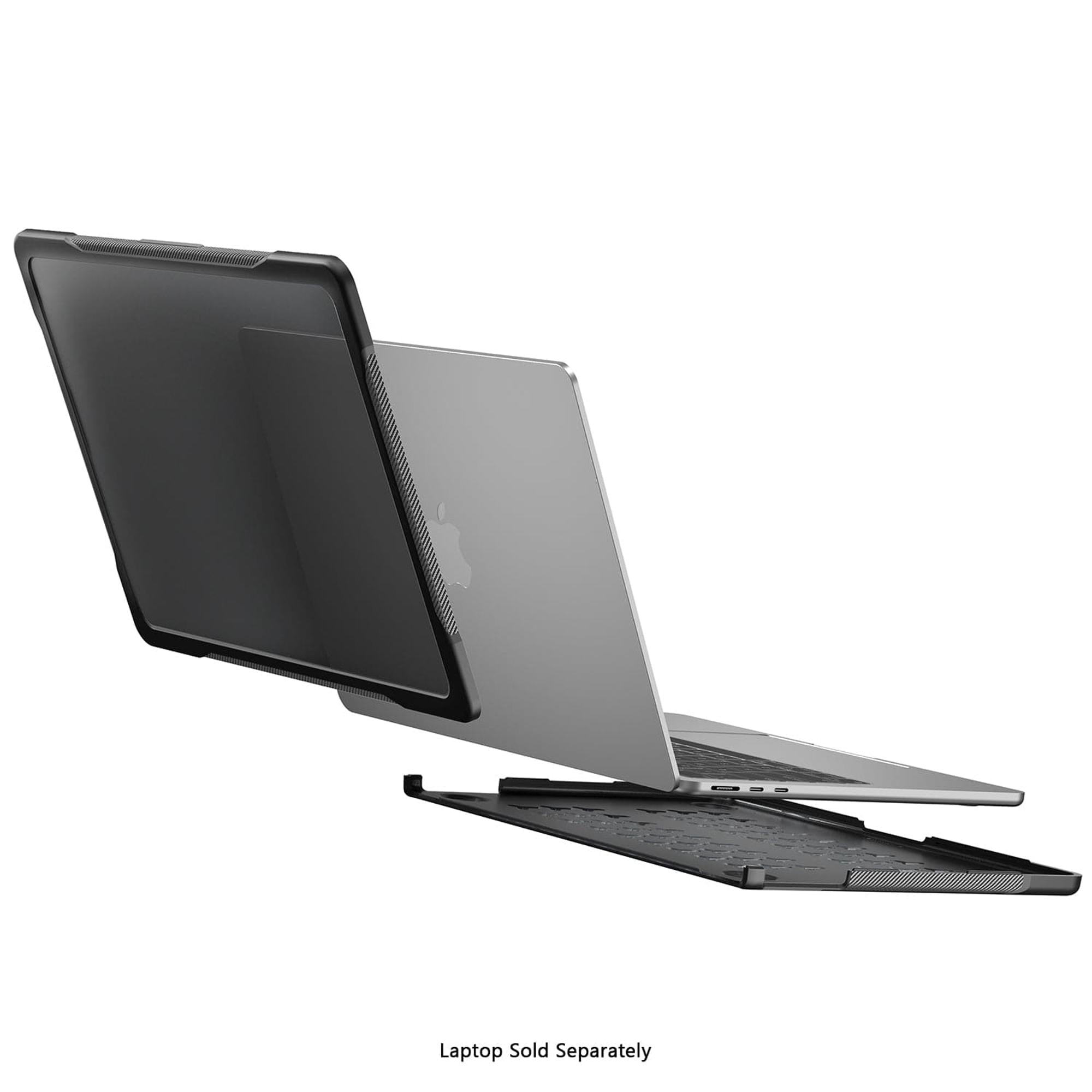 SAHARA -  Raider Series Case for MacBook Air 15" (2024) - Black/Clear