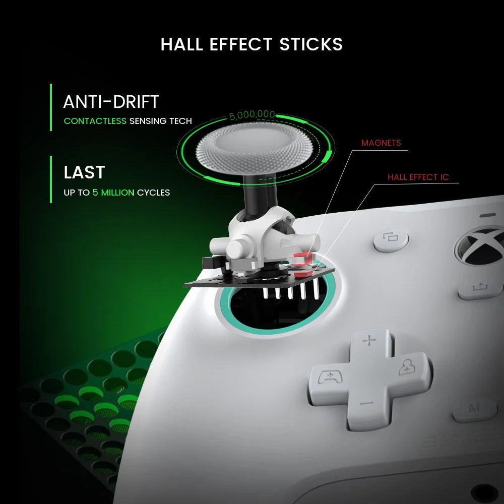 Gamesir G7 SE Wired Gaming Controller for Xbox Series X, Series S, and One with Enhanced Joystick Features
