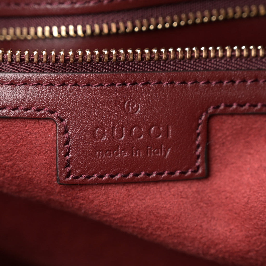 Calfskin Quilted Large Deco Tote Bag Rosso Ancora Red