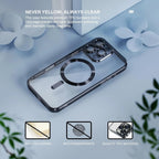 Entronix Bundle Compatible with iPhone 16 Pro Max - [Magnetic] Luxury Glossy Case & 2 Clear Screen Protectors
