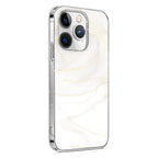 SAHARA - Inspire Series White Marble Case - iPhone 15 Pro - CP00463