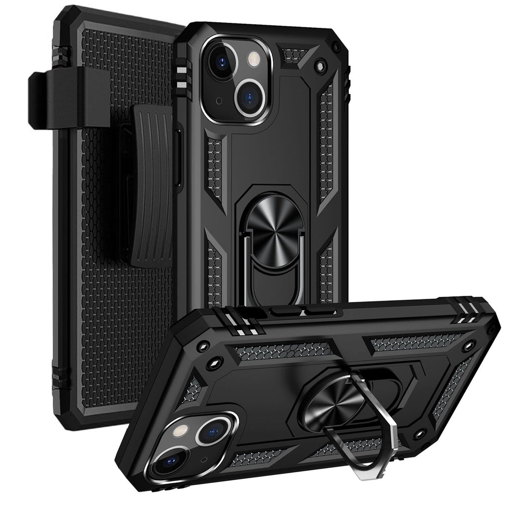 SAHARA - Raider Series Kickstand Case with Belt Clip - iPhone 13 Mini