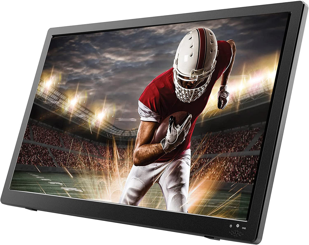 Portable 16" TV & Digital Multimedia Player, Rechargeable with DC Car Cord