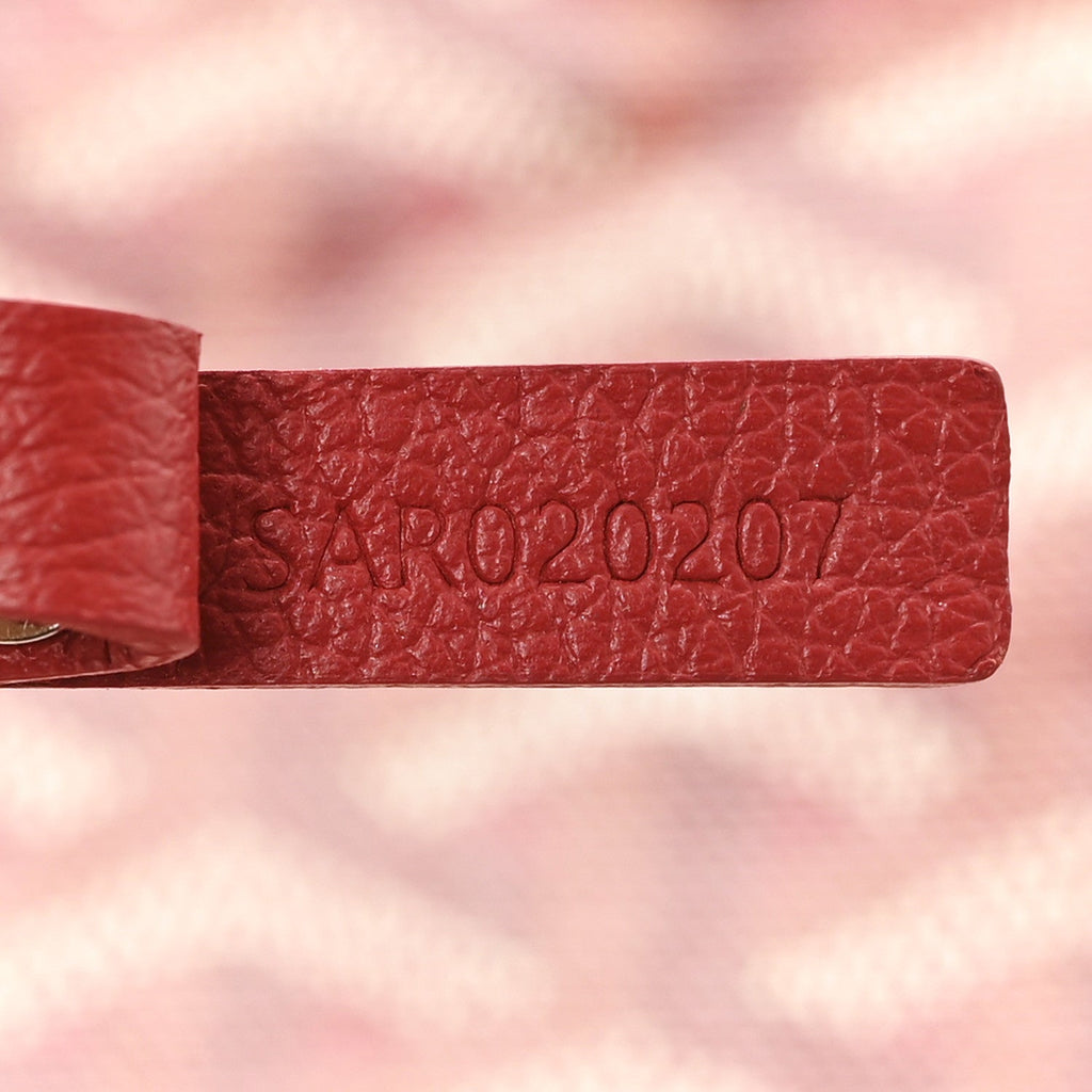 Goyardine Saint Louis PM Red