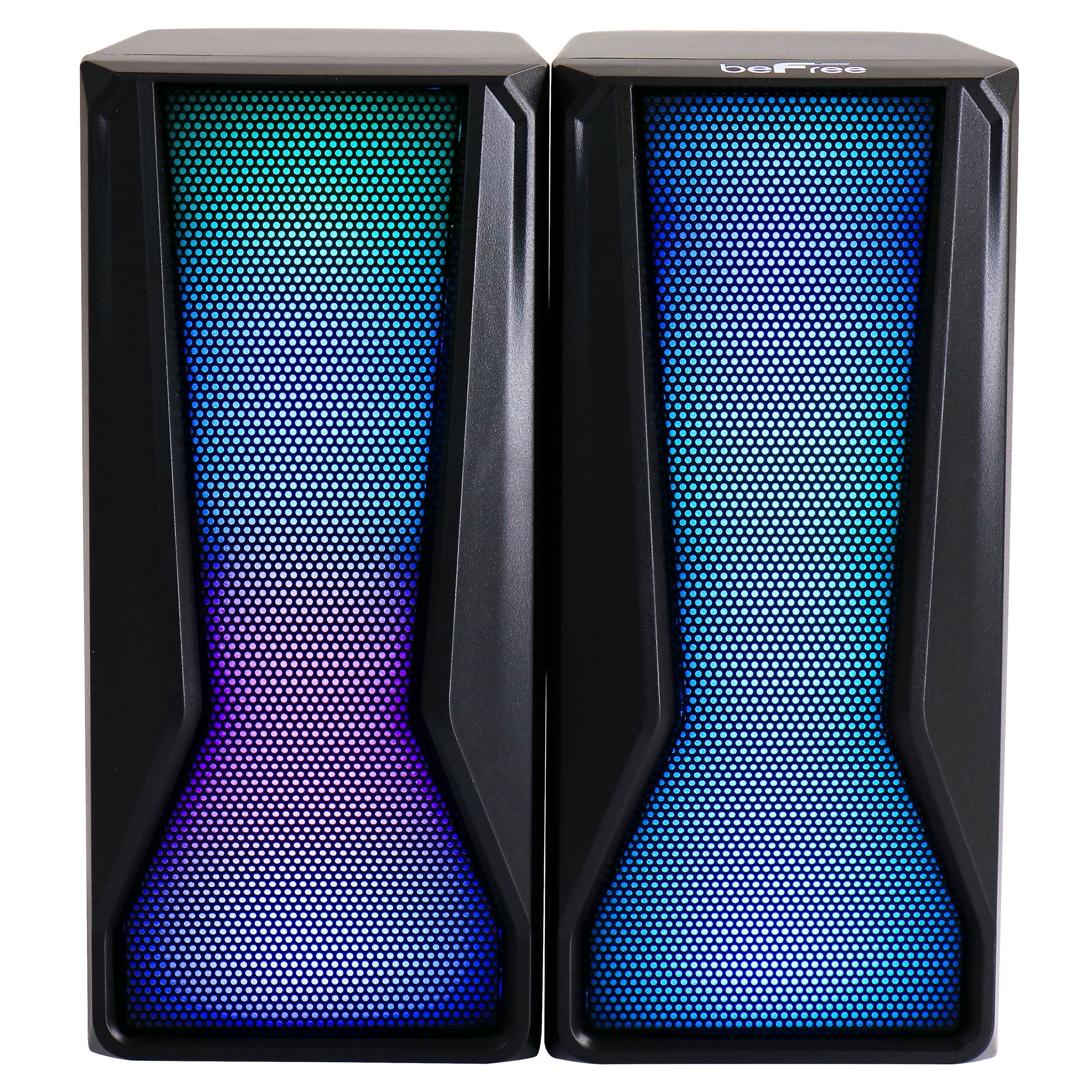 Color LED Dual Gaming Speakers