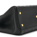 Guccissima Signature Medium Shoulder Tote Bag Black
