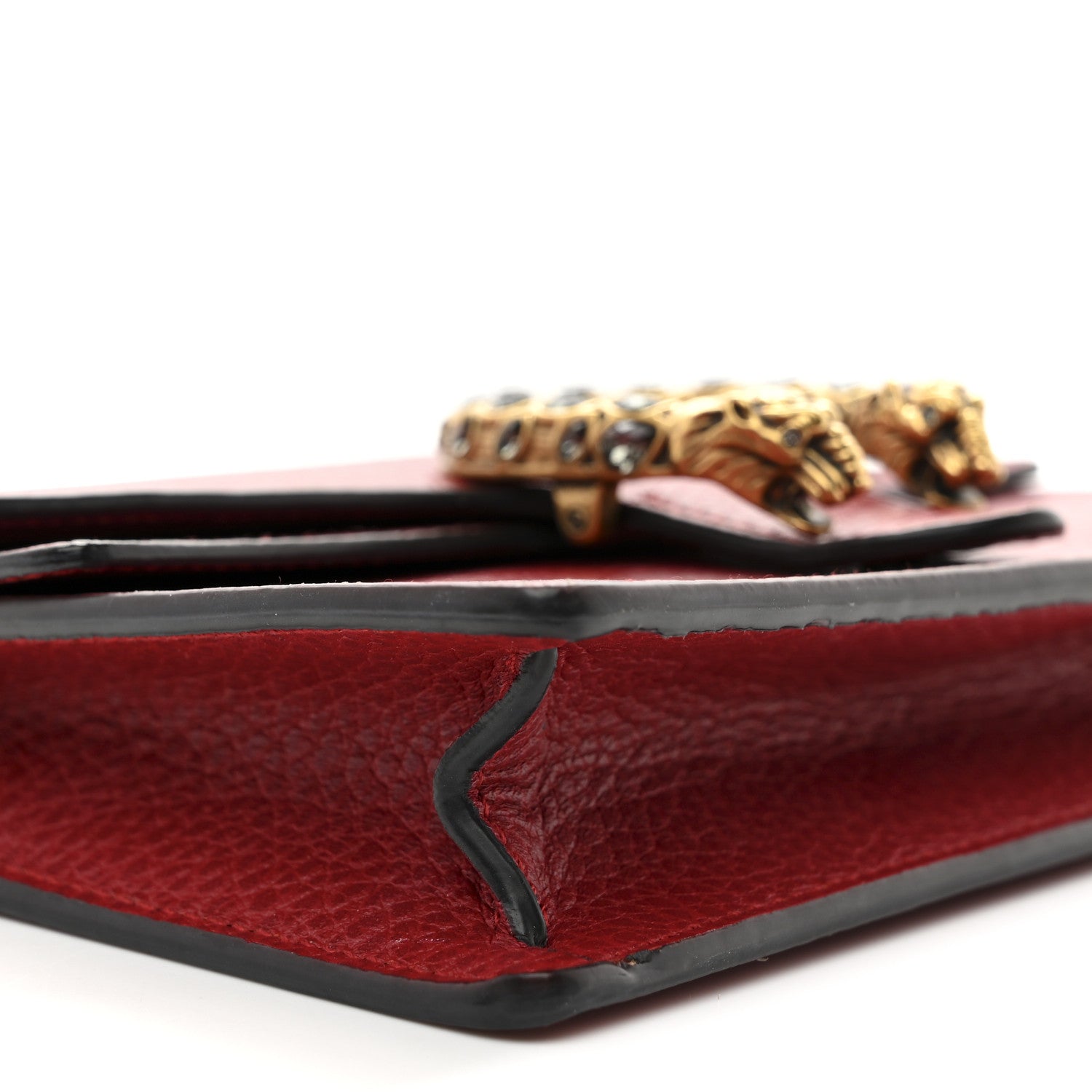 Calfskin Super Mini Dionysus Shoulder Bag Hibiscus Red