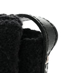 Easy Tweed Jumbo Reissue Messenger Flap Black