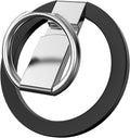Entronix Magnetic Phone Grip – 360° Rotating Ring Holder Kickstand, Magnetic Grip Accessory Compatible with Magnetic Cases
