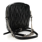 Nappa Matelasse Crossbody Black