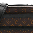 Monogram Macassar Handle Soft Trunk Black