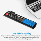 Kingsener 10.8V 6600mAh Laptop Battery Compatible with Lenovo ThinkPad T470, T480, T570, T580, P51S, P52S - Models 01AV427, 01AV428, 01AV423, SB10K97580, 61++