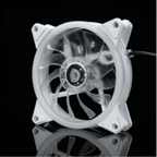 Computer Case Fan High-speed Chassis Fan 4.72inch Double-Sided Light-emitting Computer Mute Desktop Cooling Fan 16 Lights Fan 2000 Rpm 3pin+4pin