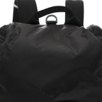 Nylon Saddle Backpack Black