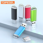 5 Pack 32GBUSB 2.0 Flash Drive Memory Stick Thumb Drives (5 Mixed Colors: Black Blue Green Red Silver)