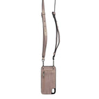 Crossbody Iphone X Or Xs Case With Strap Wallet In Blush