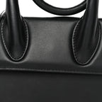 Smooth Calfskin Le Chiquito Noeud Black