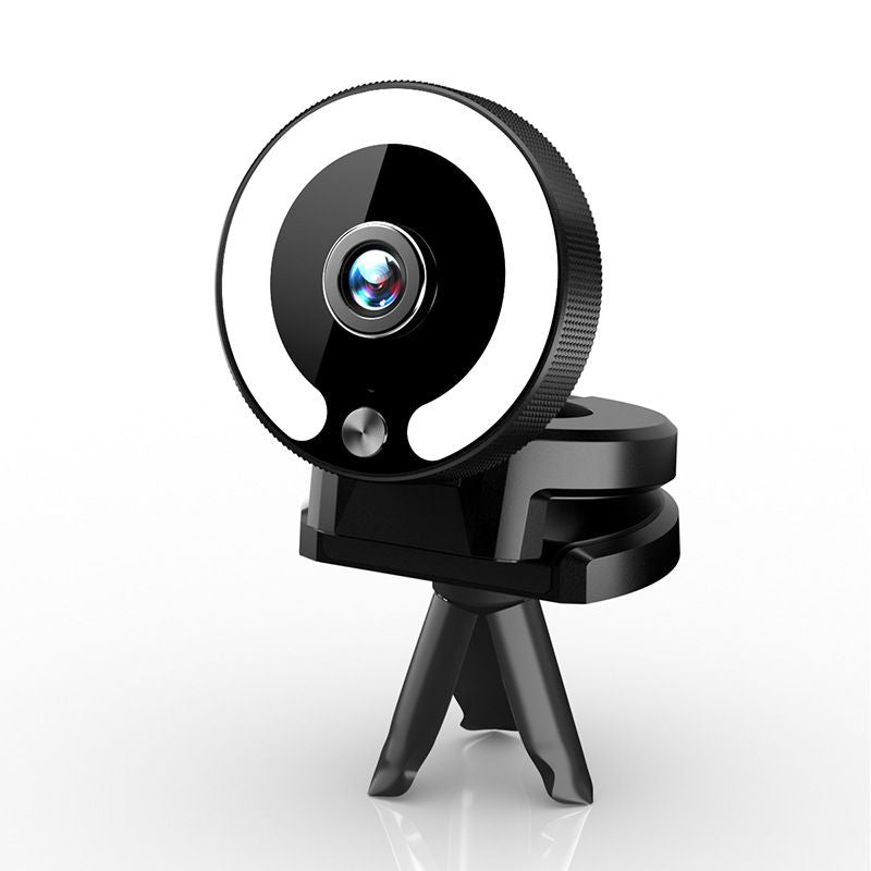 Computer camera 2K high-definition computer live conference camera with support webcam