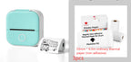 Portable Mini Thermal Label Printer Home Photo Printer Student - Greenset2