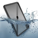 SAHARA - Oasis Series Water-Resistant Case for Apple iPad Pro (M4) 11" 2024 - Clear/Black