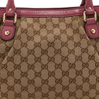 Monogram Medium Sukey Top Handle Tote Peonia Flower