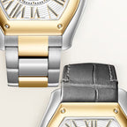 Roadster Large Model | 39mm, Two-Tone Stainless Steel & 18K Yellow Gold, White Dial