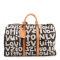 Monogram Graffiti Keepall 50 Silver