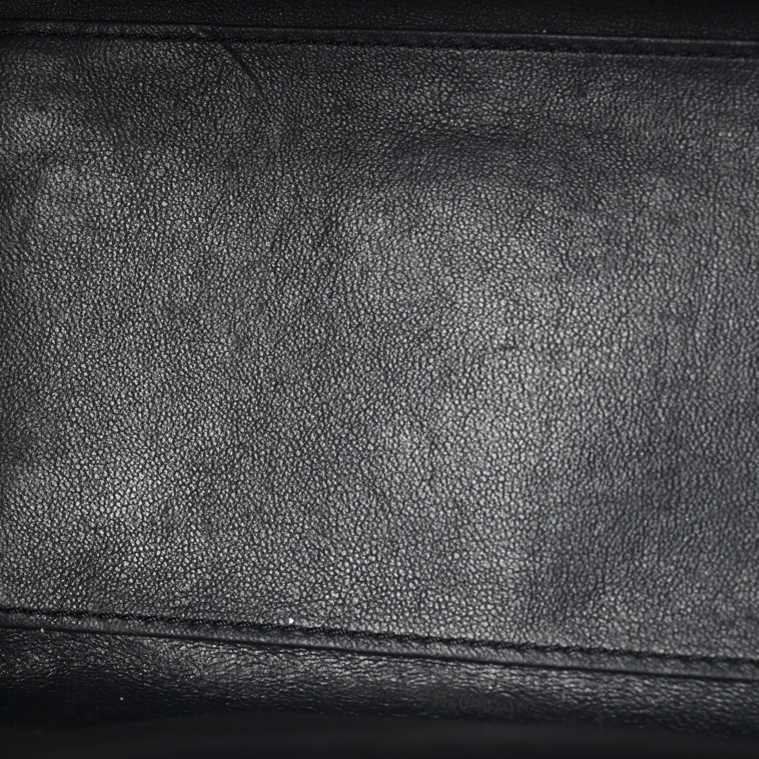 Smooth Calfskin Micro Luggage Navy Blue