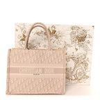 Oblique Medium Book Tote Rose Des Vents