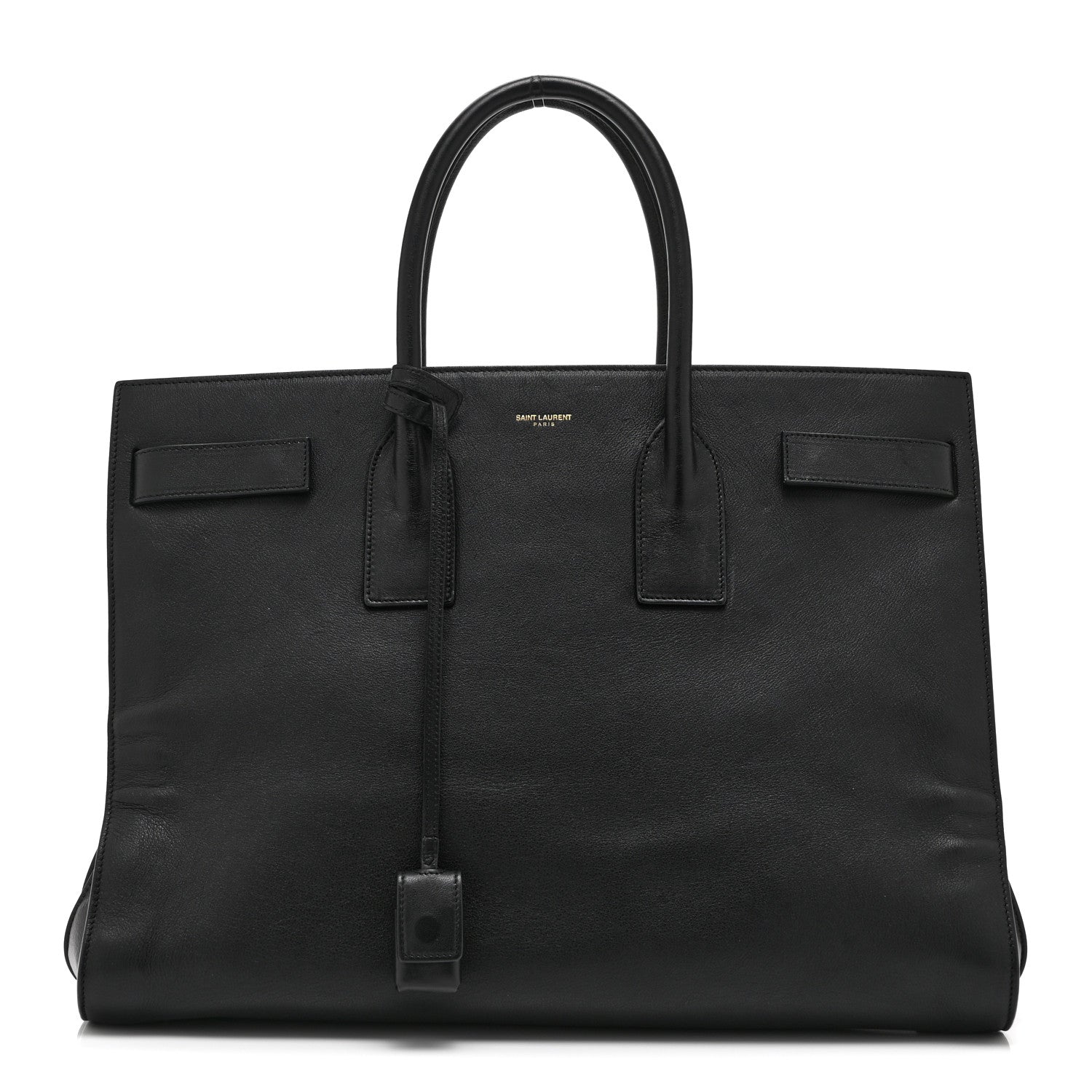 Calfskin Large Sac de Jour Carryall Black
