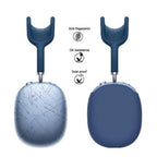 SAHARA - Liquid Silicone Cover Case for Apple AirPods Max - Blue