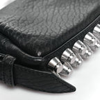 Primal Lambskin Mini Ricco Shoulder Bag Black