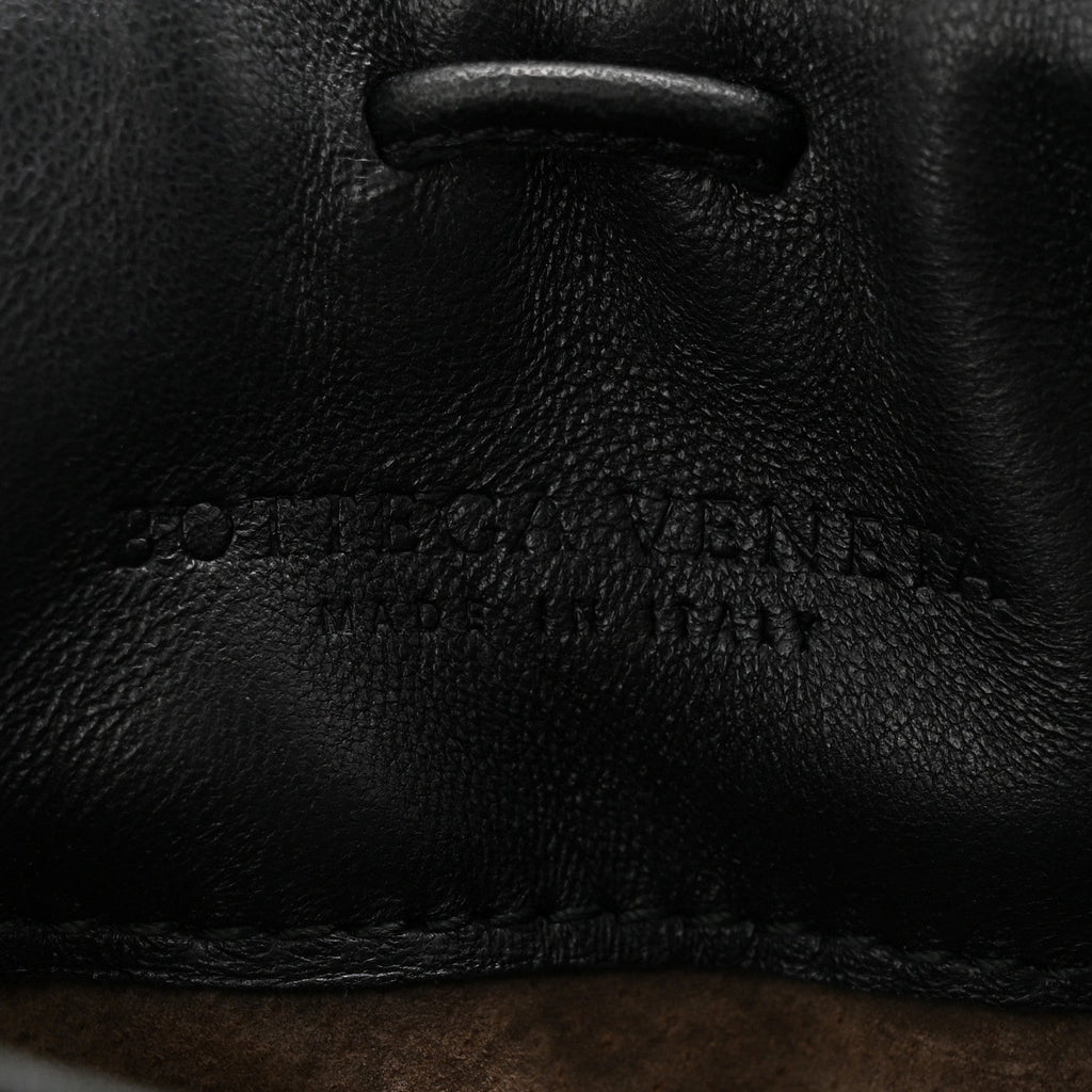 Nappa Intrecciato Mini Shoulder Bag Black