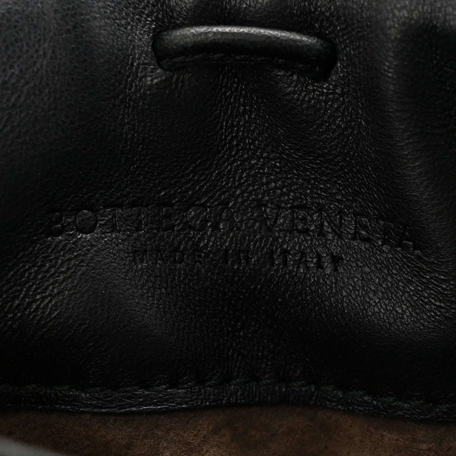 Nappa Intrecciato Mini Shoulder Bag Black