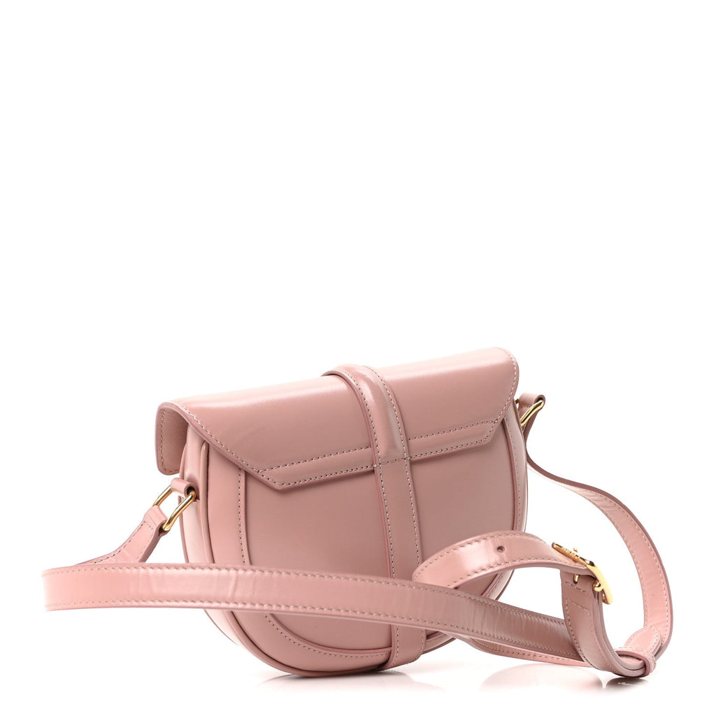 Satinated Calfskin Besace Small 16 Vintage Pink