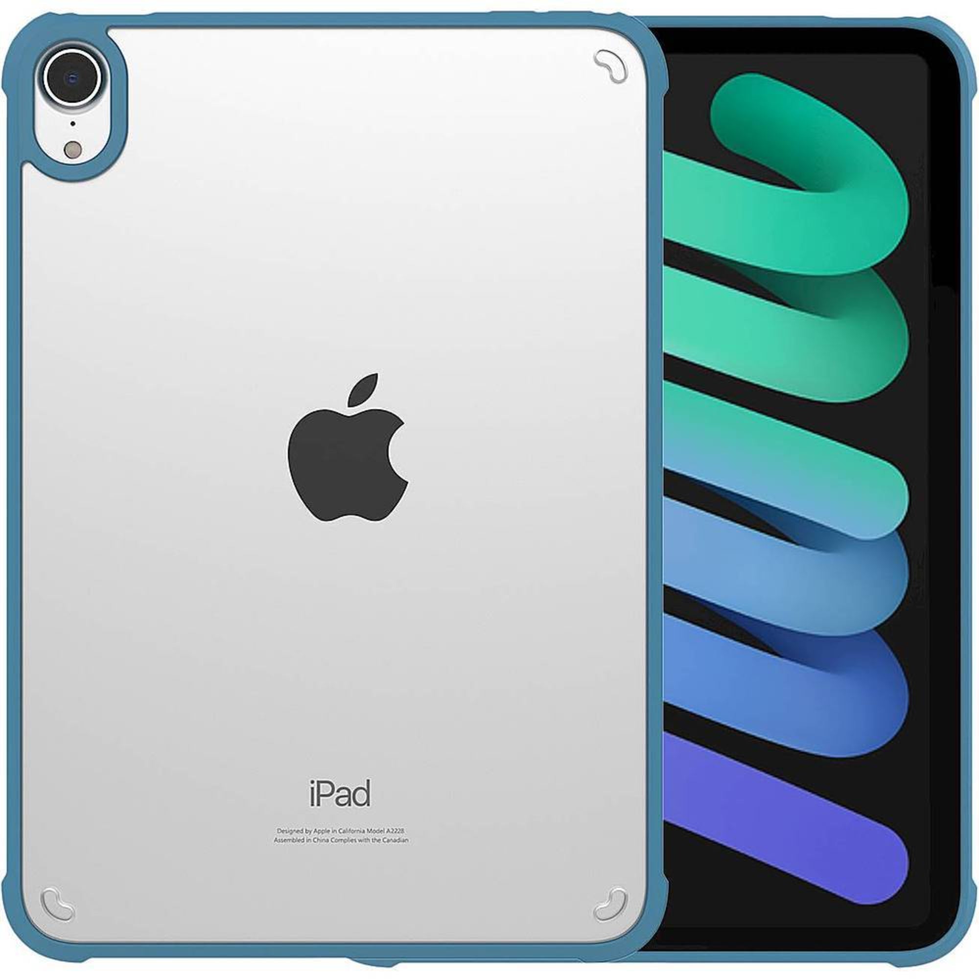 SAHARA - Venture Series Slim Hard Shell Case - Apple iPad mini (A17 Pro) and Apple iPad mini (6th Generation 2021)