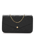 Empreinte Pochette Felicie Chain Wallet Black