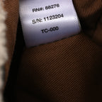 X UGG Suede shearling Small Shopping Bag Chestnut