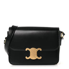 Shiny Calfskin Teen Triomphe Black