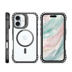 SAHARA - Venture Series Clear Rebound Case with Kickstand -  Apple iPhone 16 Plus