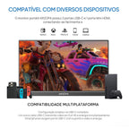 16.1" 144Hz Portable Gaming Monitor - 100% sRGB 1080P FHD HDR External Display for Switch, Xbox, PS5, Laptop, and PC