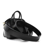 Box Calfskin Toy Lock Antigona Shoulder Bag Black