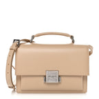 Calfskin Medium Bellechasse Satchel Nude Powder