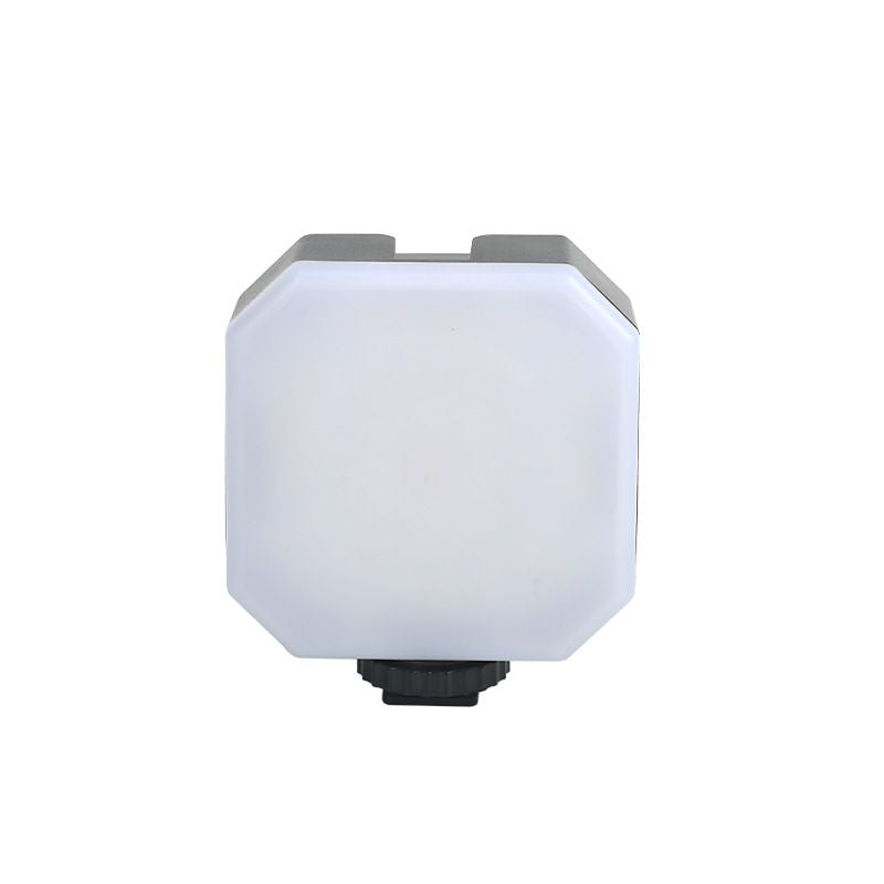 Full color RGB pocket fill light  version mini mobile phone live broadcast square fill light camera photography portable led light