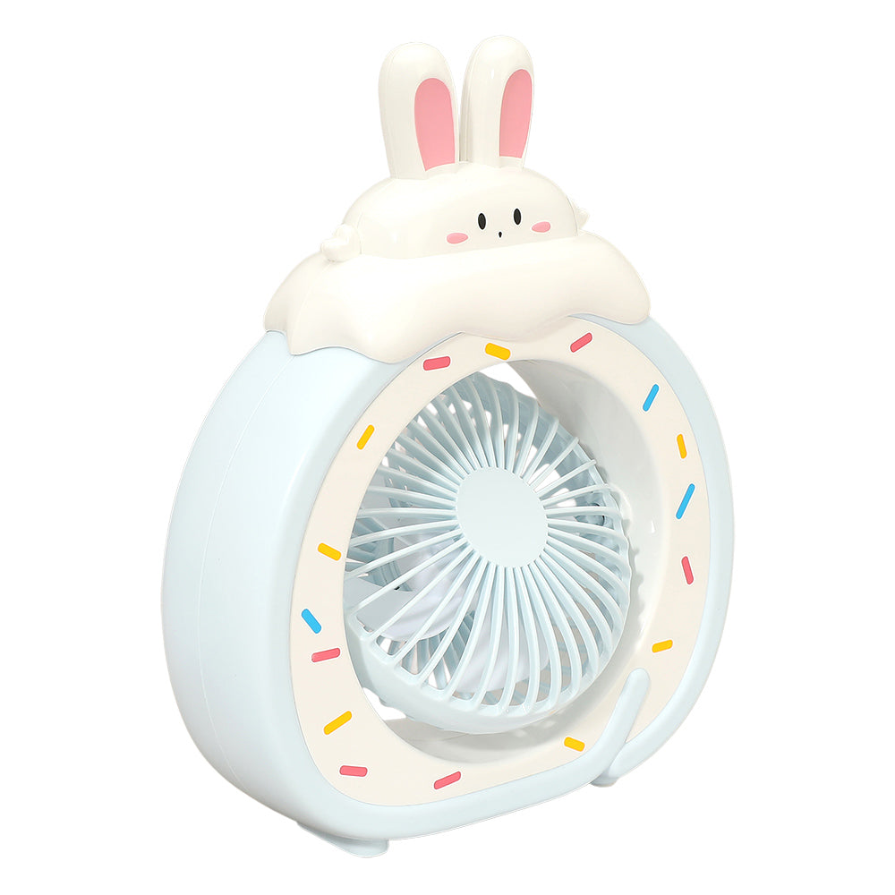 Cartoon Bunny Desk Mini Fan