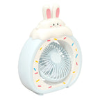 Cartoon Bunny Desk Mini Fan