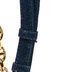 Denim Cannage Small Caro Bag Blue