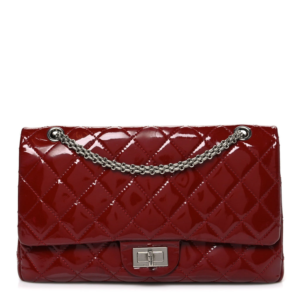 Patent Quilted 2.55 Reissue 226 Flap Red